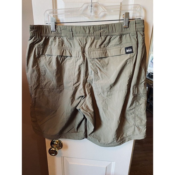 Rei Men's Shorts Size 36 Khaki Converts To Pants * No Bottom Portion To‎ Zip In* - Picture 2 of 7